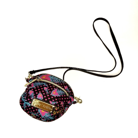 Betsey Johnson Handbags - Betsey Johnson Fishbone Circle Sphere Crossbody